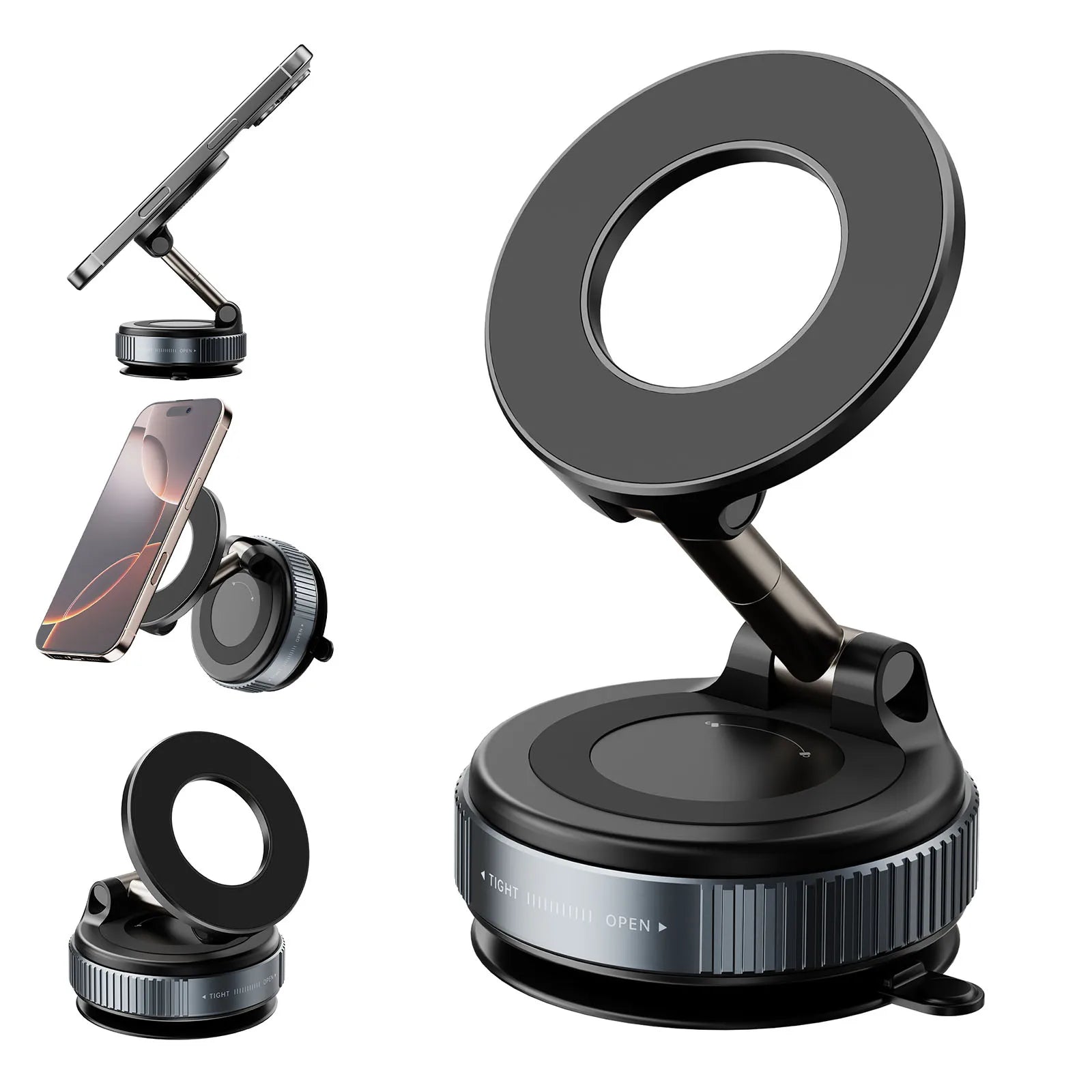 Magnetic Suction Mount & Mobile Phone Holder